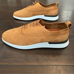 Wolf & shepherd crossover leather upper lace up dress shoe  men’s size 9